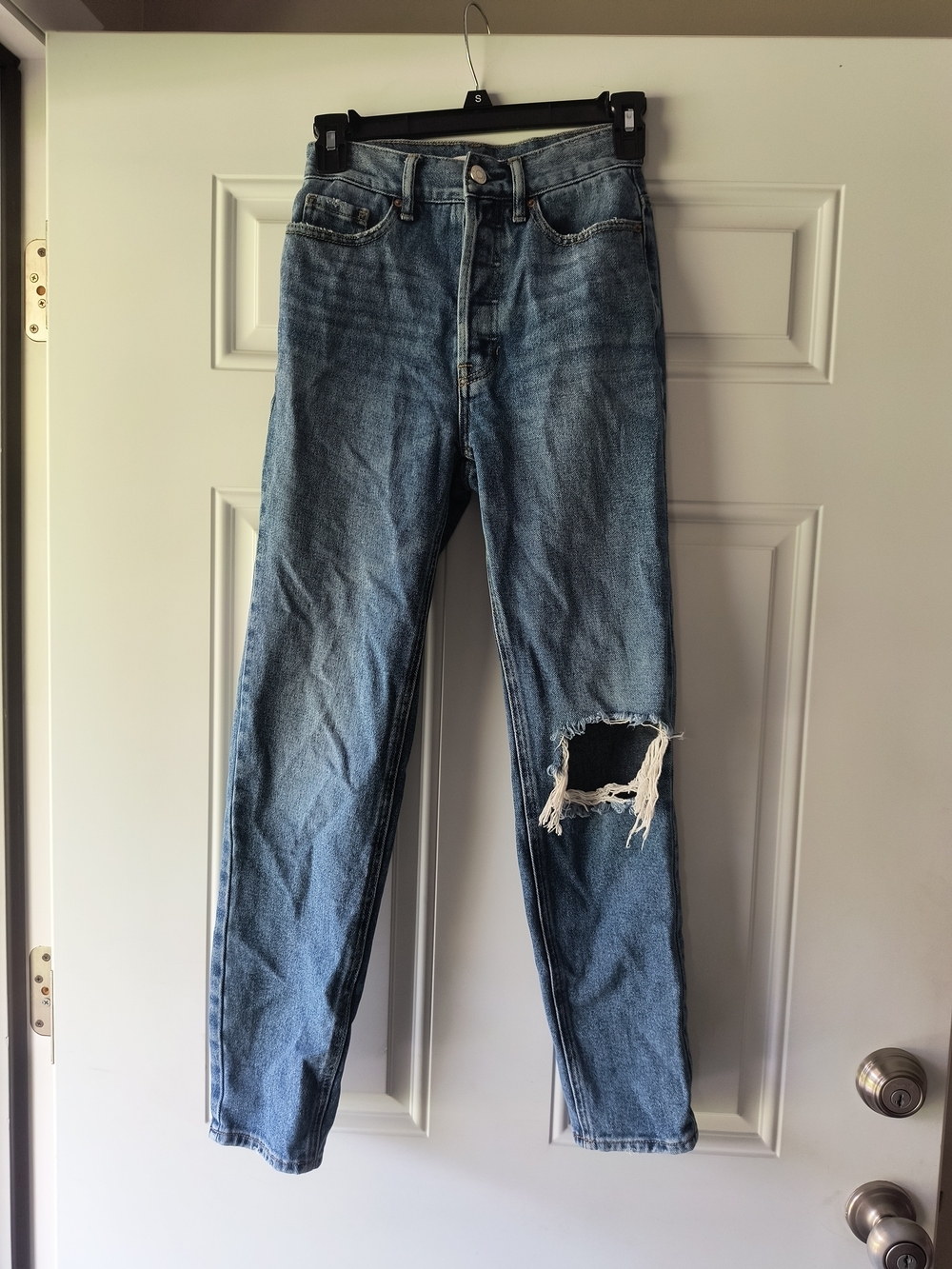 Pacsun Women's Jeans Ultra High Rise Slim Denim Distressed Size 22